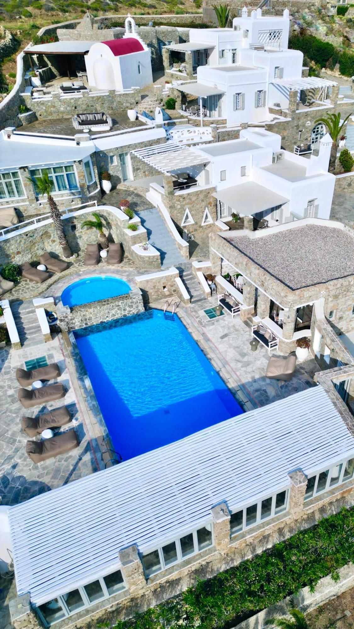 Kallos Of Mykonos - Previous Leonis Summer Houses Ornos  Exterior foto